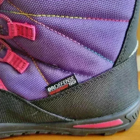 Kamik Jace Snow Boot - Girls' SZ 7 Waterproofed Protection Purple Color - Picture 11 of 14